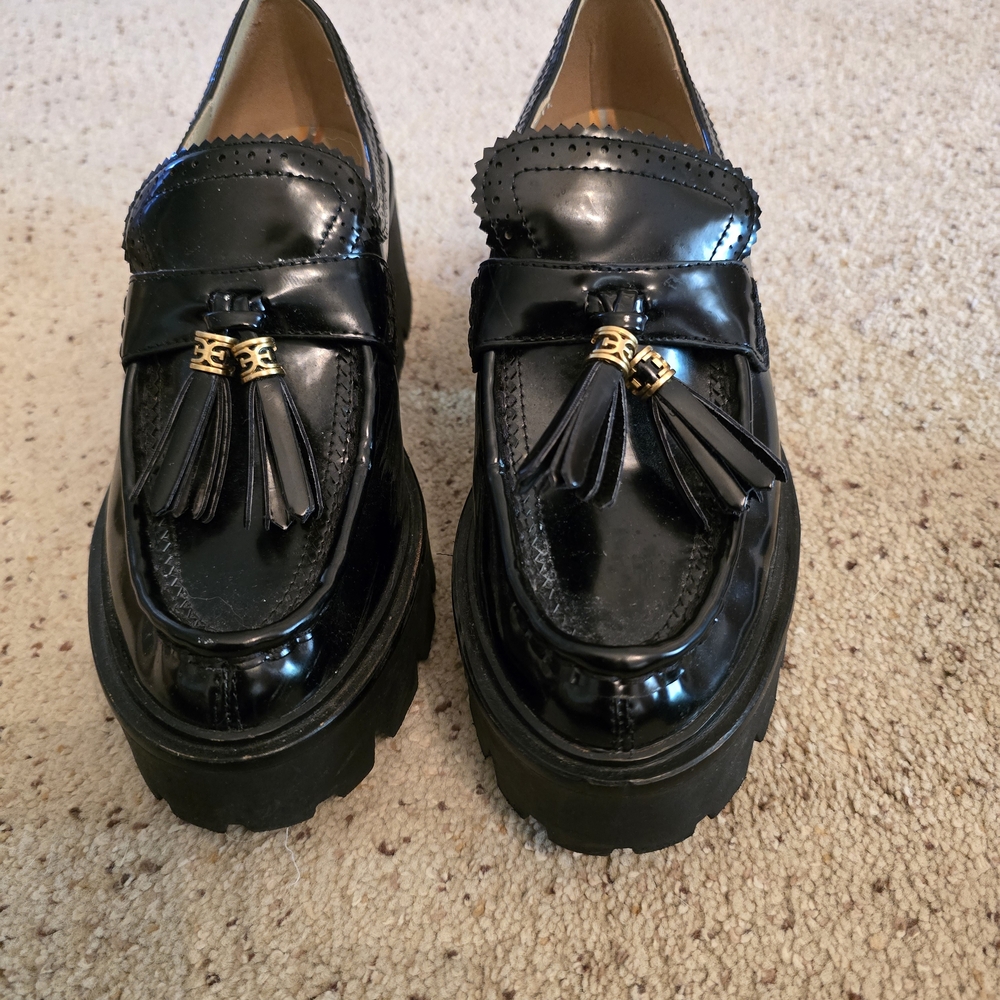 Black Tassel Loafers By SAM Edelman